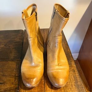 Frye ankle boots.  Love these, but too small for my daughter now